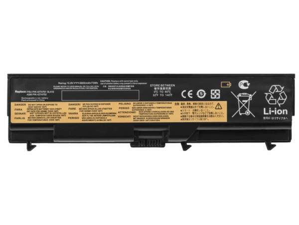 باتری لپ تاپ لنوو Lenovo ThinkPad SL410 SL510 T410 T420 42T4751 42T4752
